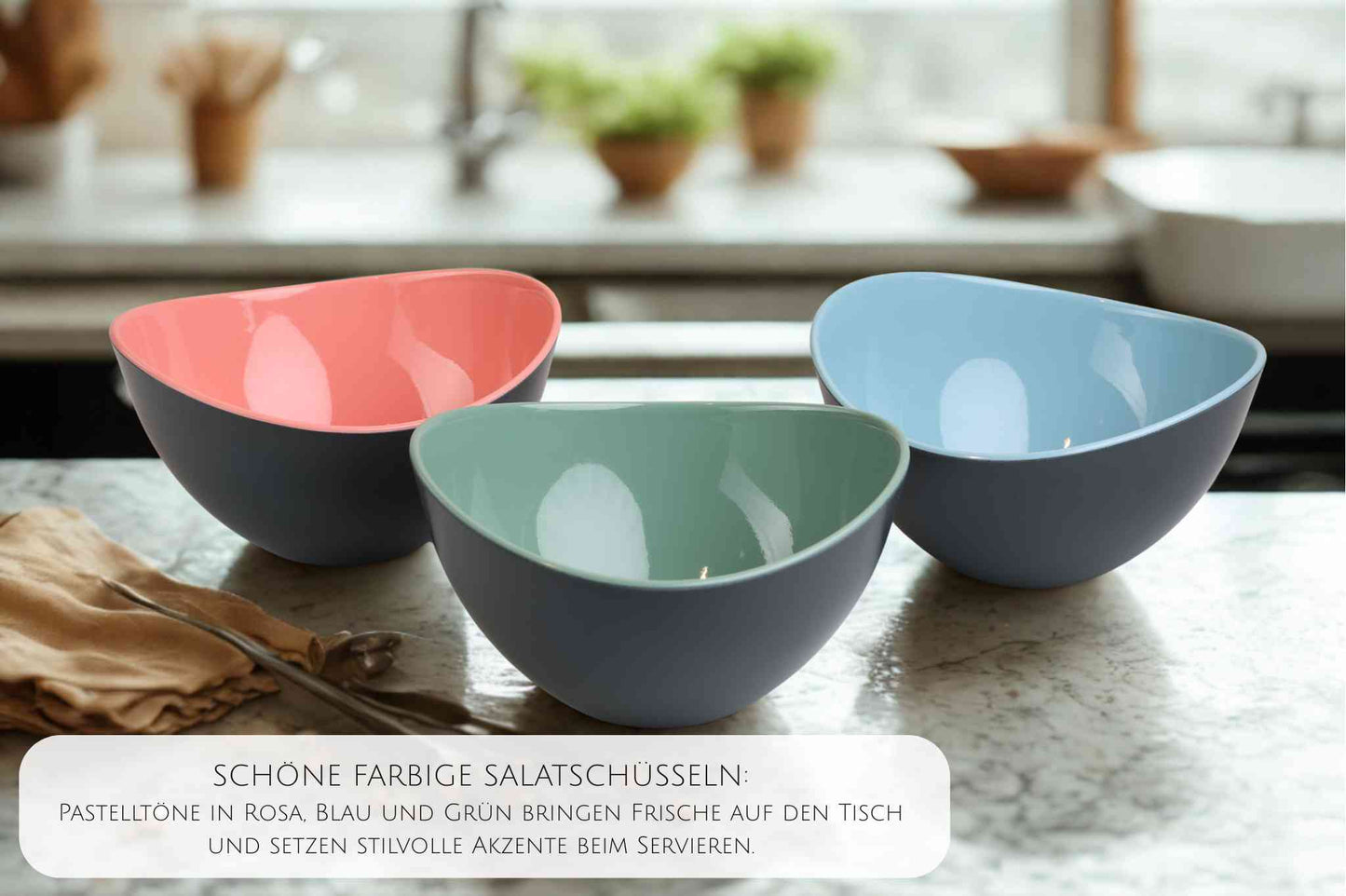 Obst- & Salatschalen Set - Moonlit Greens