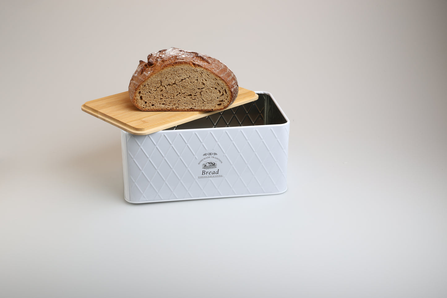 Brotkasten - Rustic Breadvault White