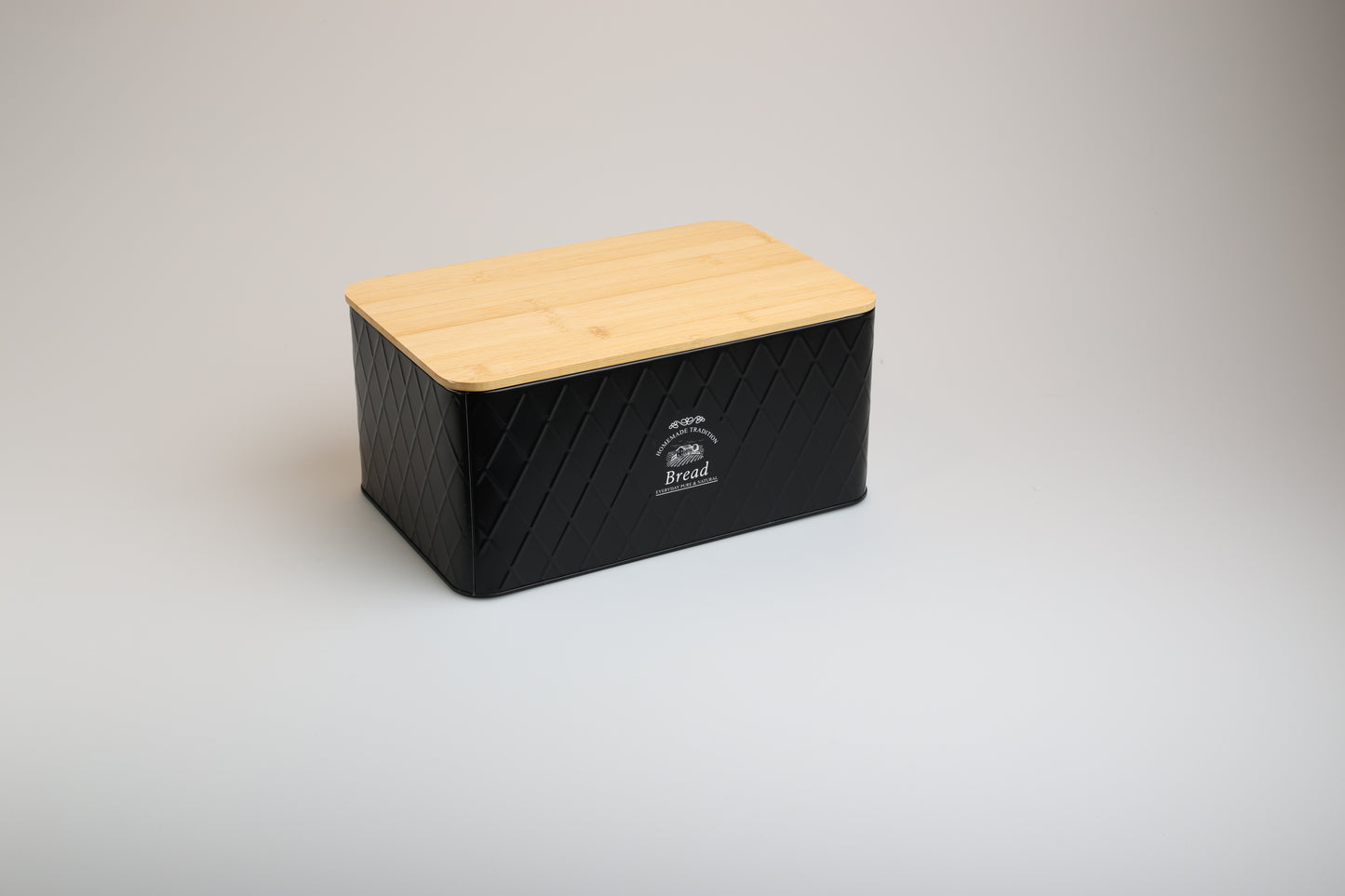 Brotkasten - Rustic Breadvault Black