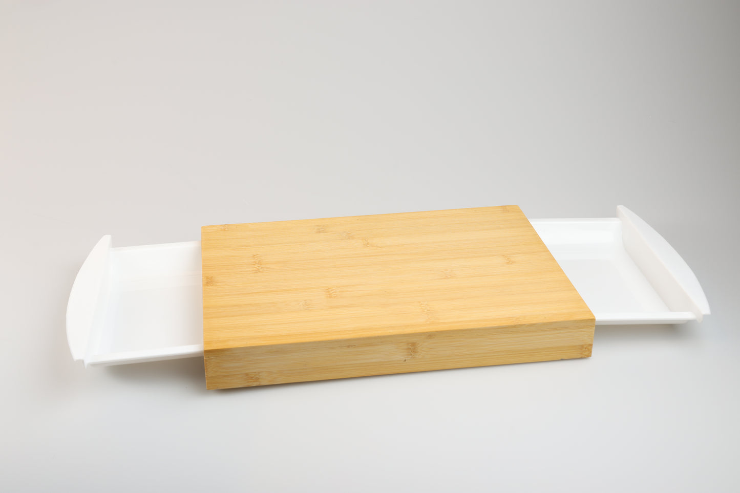 Schneidebrett mit Auffangschalen - Landing Pad - Sideload White