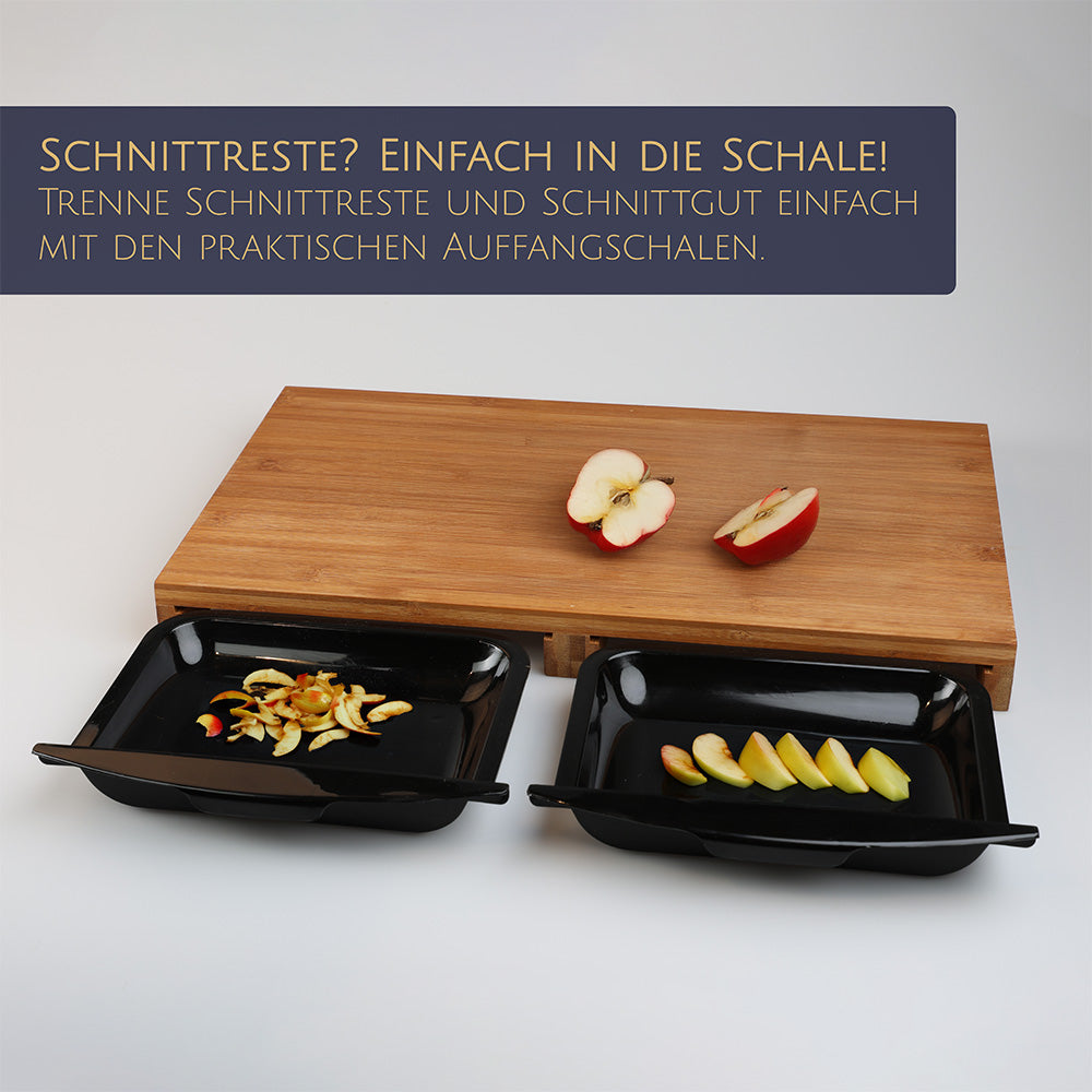 Schneidebrett mit Auffangschalen - Landing Pad
