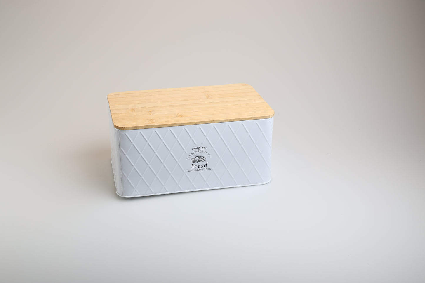 Brotkasten - Rustic Breadvault White