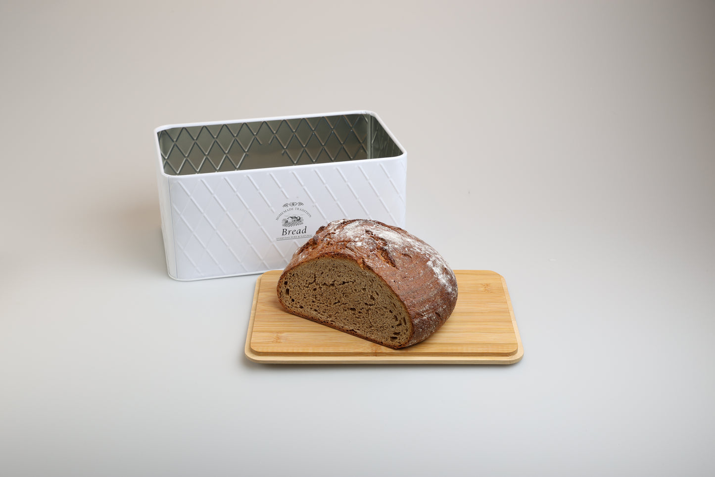 Brotkasten - Rustic Breadvault White