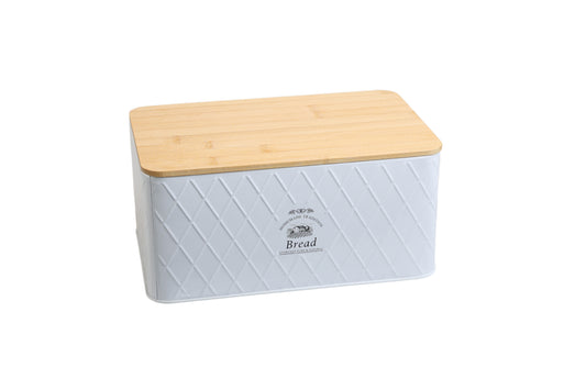 Brotkasten - Rustic Breadvault White
