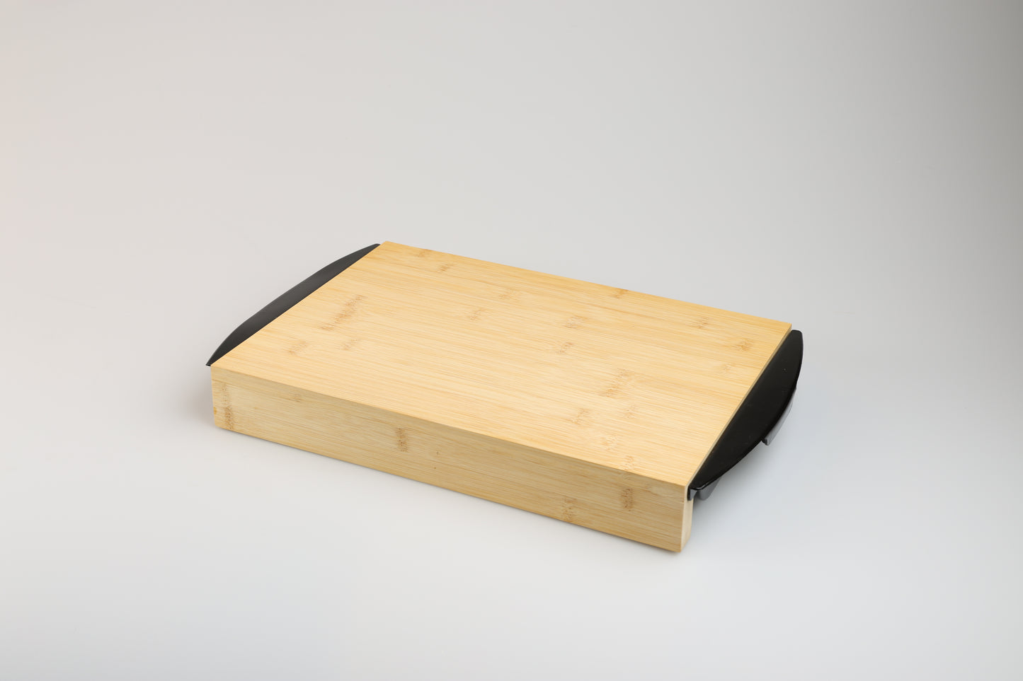 Schneidebrett mit Auffangschalen - Landing Pad - Sideload Black