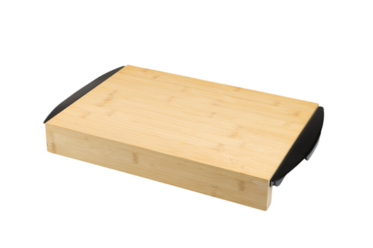Schneidebrett mit Auffangschalen - Landing Pad - Sideload Black
