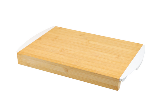 Schneidebrett mit Auffangschalen - Landing Pad - Sideload White