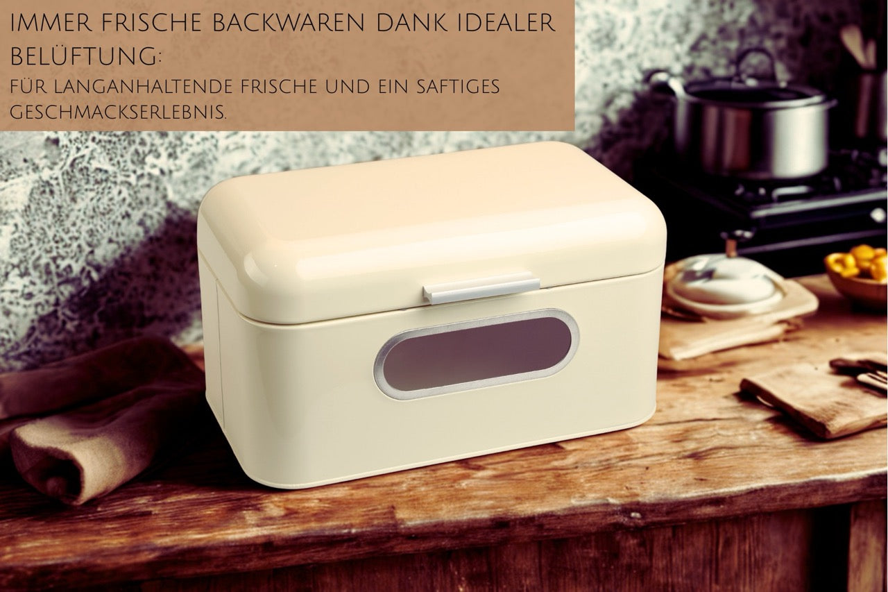 Brotkasten - Breadvault Beige