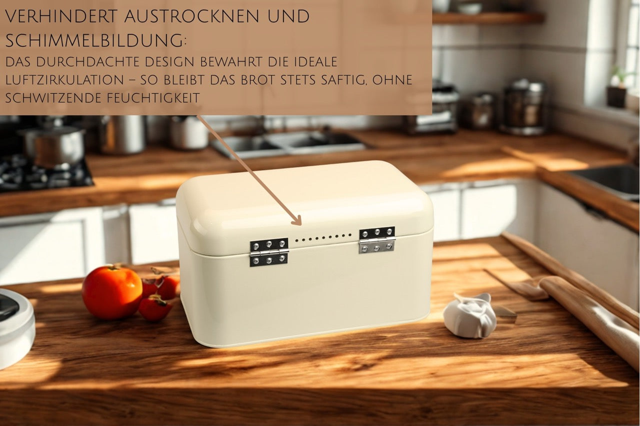 Brotkasten - Breadvault Beige