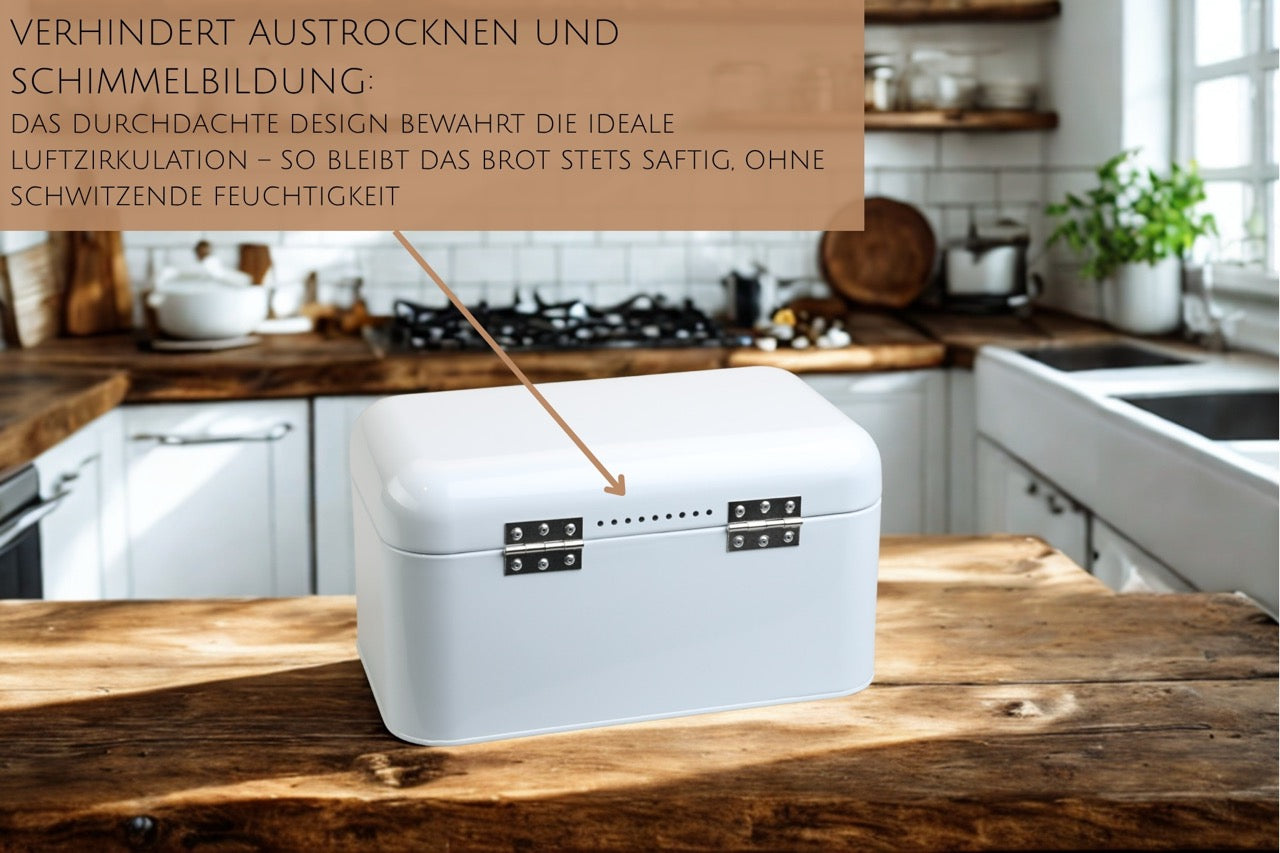 Brotkasten - Breadvault White