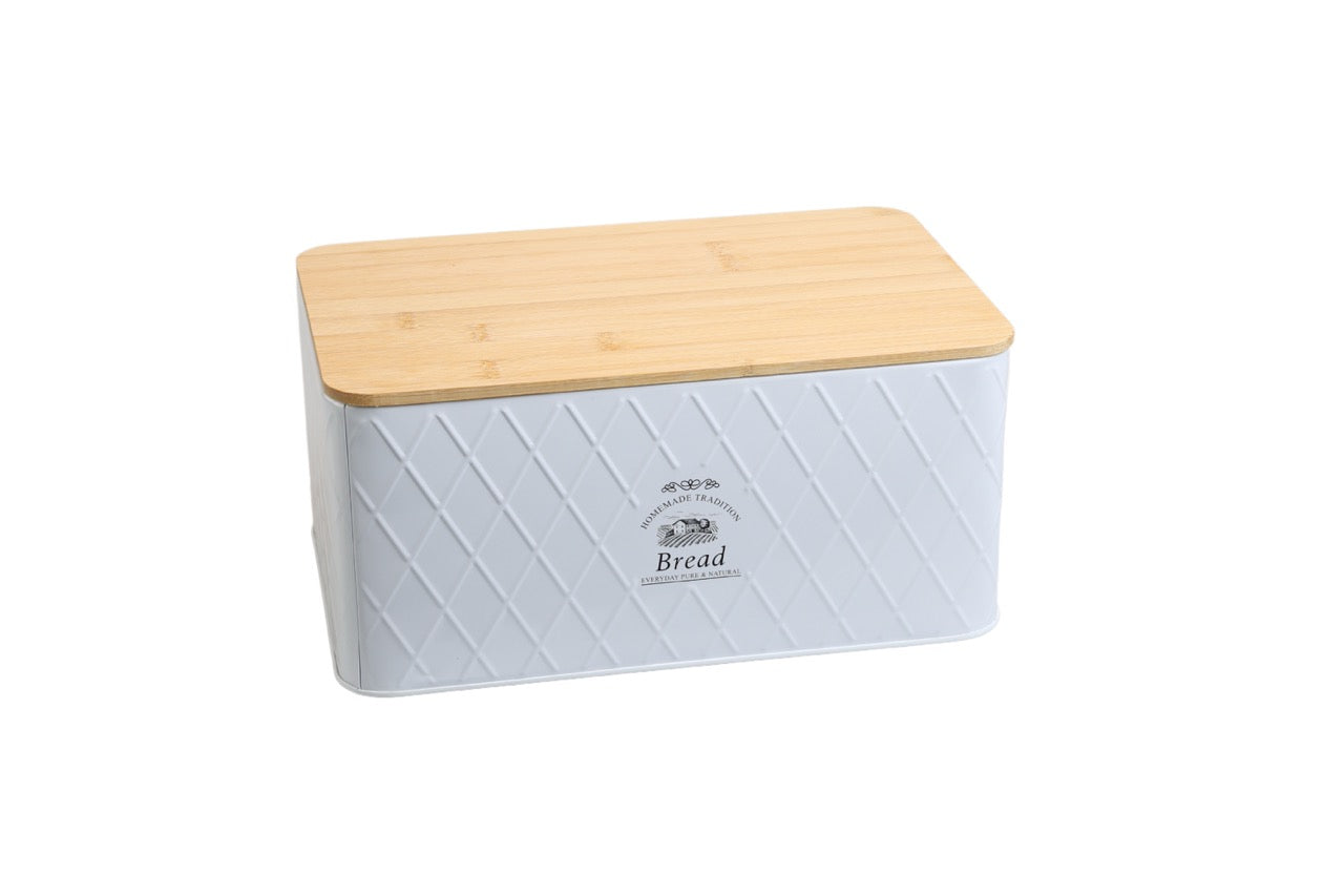 Brotkasten - Rustic Breadvault White
