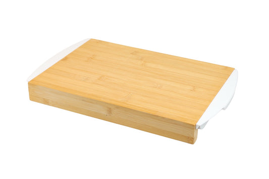 Schneidebrett mit Auffangschalen - Landing Pad - Sideload White