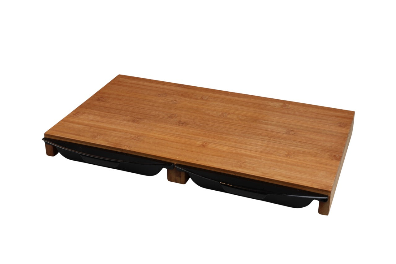 Schneidebrett mit Auffangschalen - Landing Pad