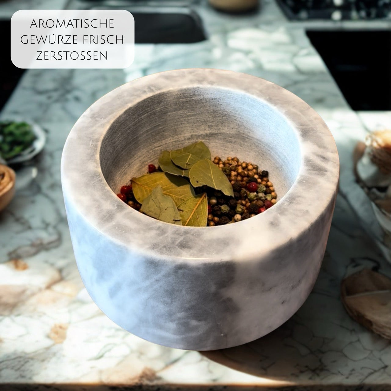 Mörser - Meteor white